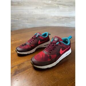 WMNS NIKE AIR MAX THEA PRINT N7 GARNET-UNIVERSITY RED Size 6.5